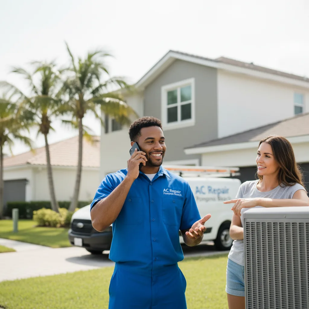 AC Repair Pompano Beach customer support in East Prairie